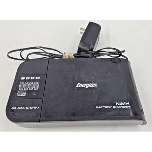 Energizer CHF-C2 NiMH Battery Charger AA AAA C D 9V Class 2 Tested